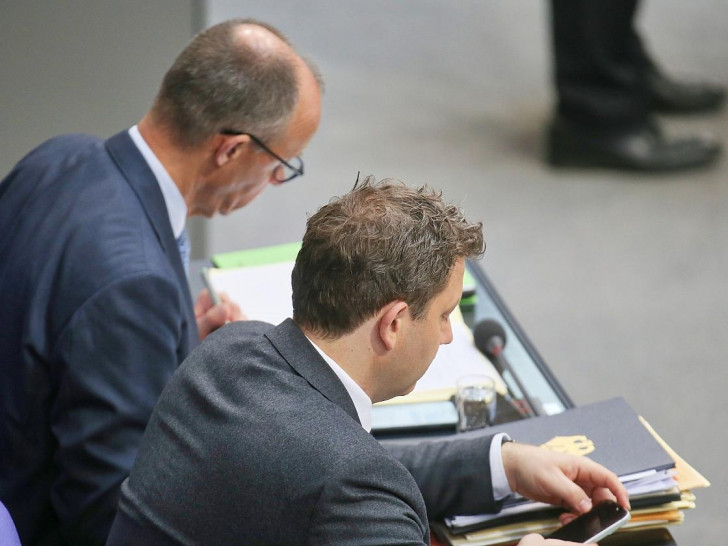 Friedrich Merz und Lars Klingbeil (Archiv)