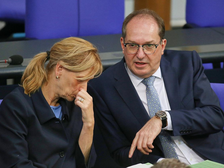 Karin Prien und Alexander Dobrindt (Archiv)