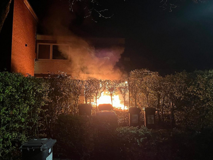 Feuer in Stade (Archiv)