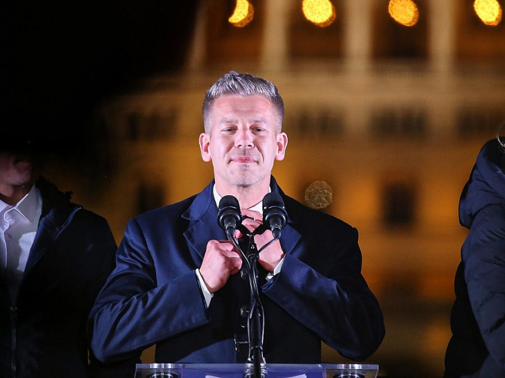 Péter Magyar am 12.04.2026