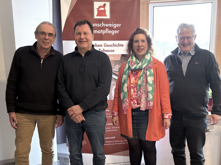 Heiner Waßmuß, Stefan Holland, Sabrina Brandes und Thorsten Wendt (v. li.).