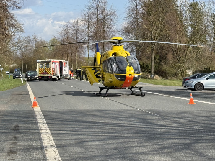 Auf der K40 kam es zu einem schweren Unfall.
