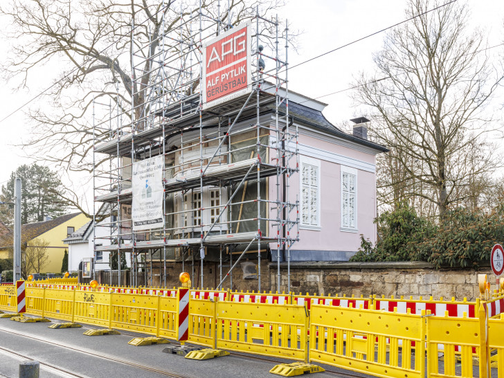 Der historische Rokoko-Pavillon in Stöckheim.