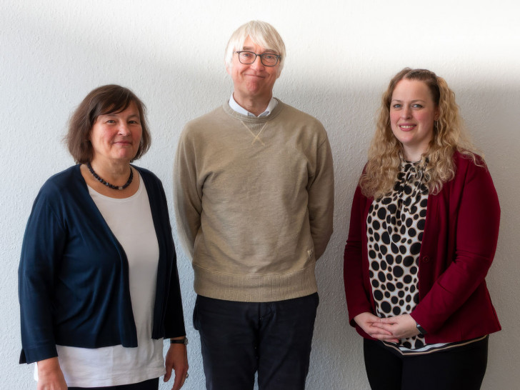 Bettina Drangmeister (links), Michel Golibrzuch und Marlene Schnieder.