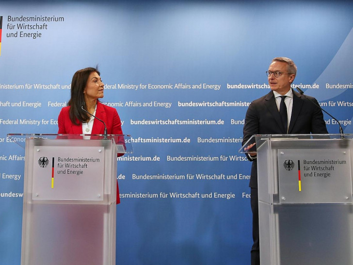 Katherina Reiche und Karsten Wildberger am 28.04.2026