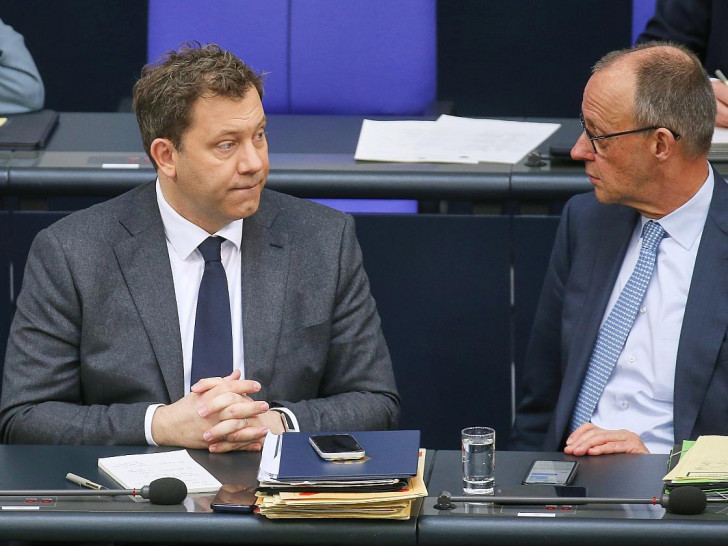 Lars Klingbeil und Friedrich Merz (Archiv)