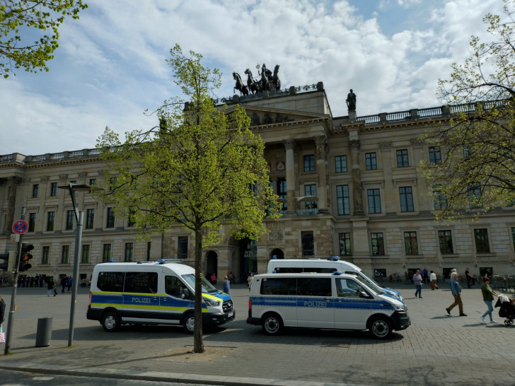 Nch den Versammlungen gestern zeiht die Polizei Bilanz.