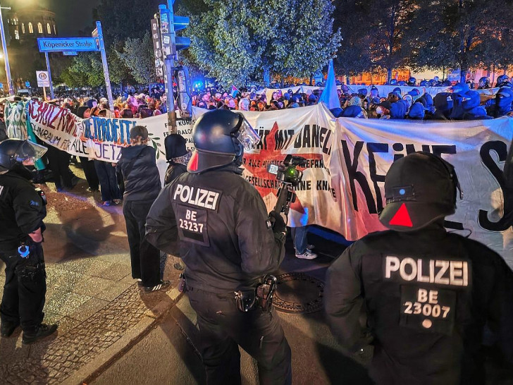Linke Demo am 30.04.2026
