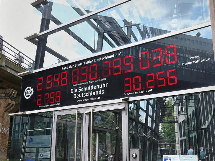 Schuldenuhr (Archiv)