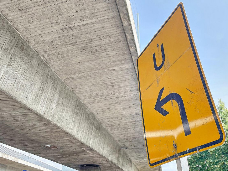 Umleitungsschild (Archiv)