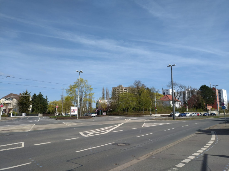Hier soll sie entstehen: die Wendeschleife für die Straßenbahn (Archivbild).