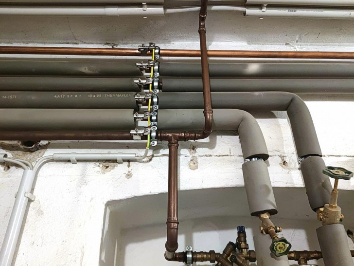 Heizungsrohre (Archiv)