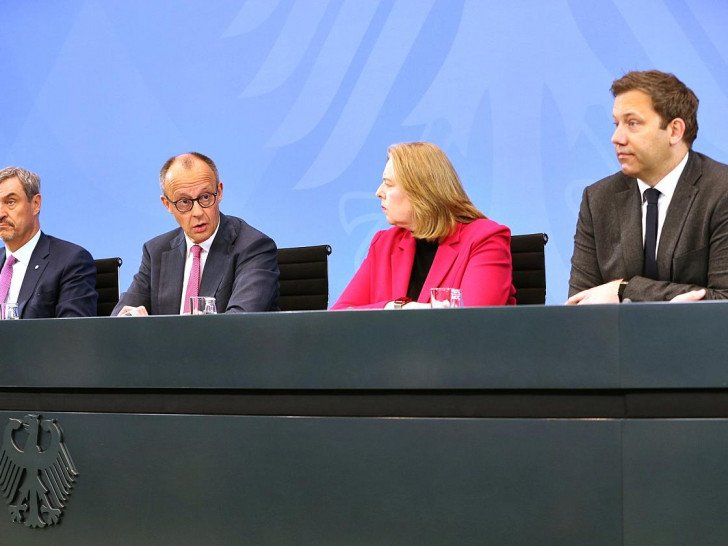 Pressekonferenz nach Koalitionsausschuss am 13.04.2026