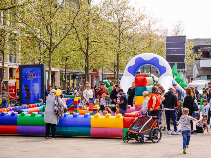 Für Kinder ist wieder einiges geboten.