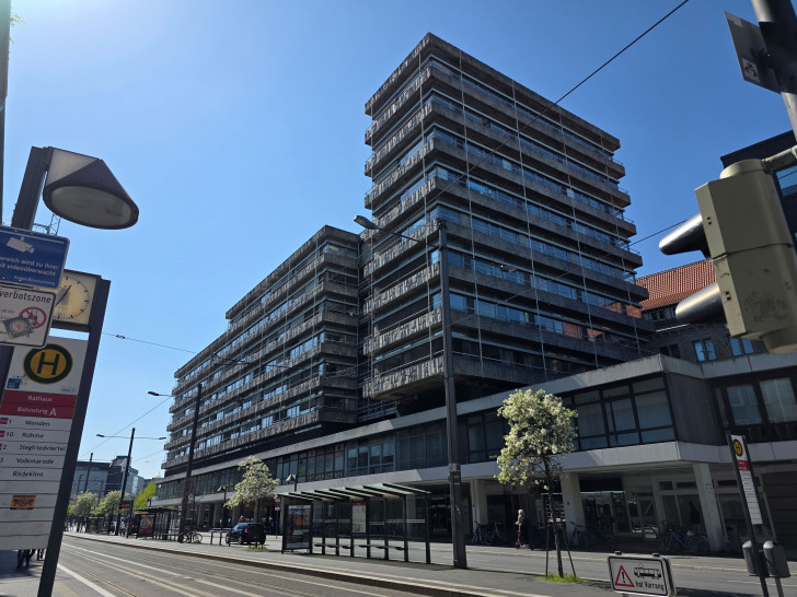 Der Rathaus-Neubau: Die CDU wünscht sich für ihn den Abriss.