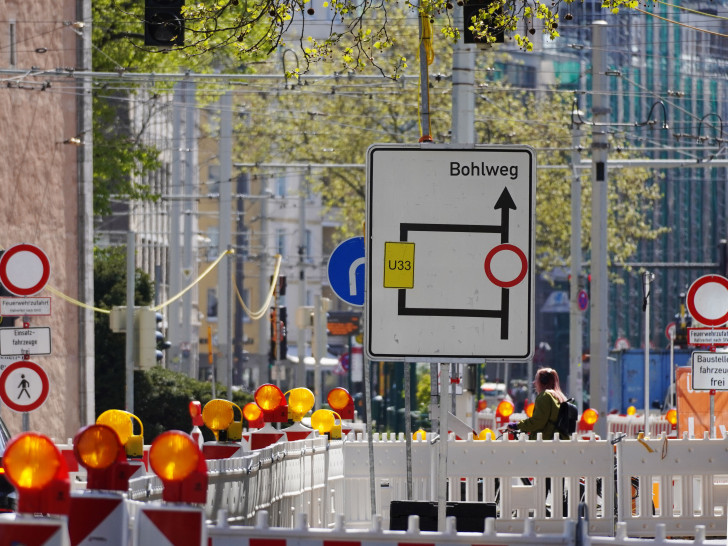 Über den Hagenmarkt geht es seit geraumer Zeit nur auf Umwegen.