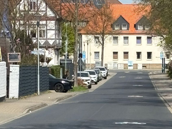 Hier wurden die Piktogramme bereits aufgetragen.