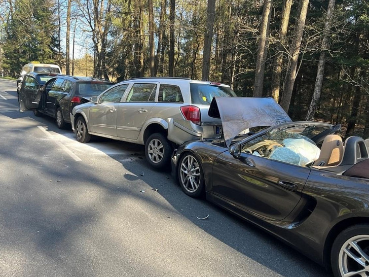 Auffahrunfall auf der L282 (Archiv)