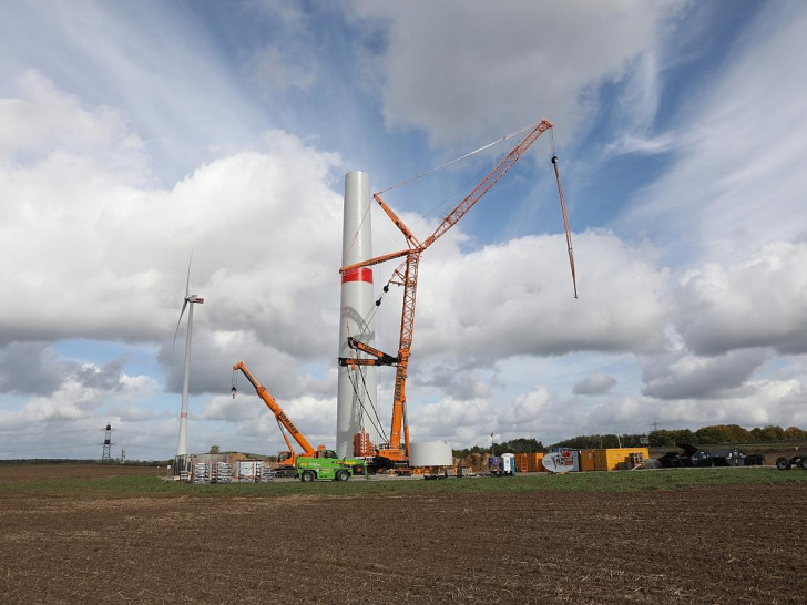 Windrad-Bau (Archiv)