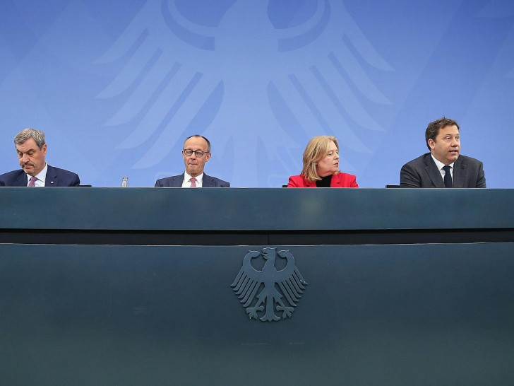 Pressekonferenz nach Koalitionsausschuss am 13.04.2026