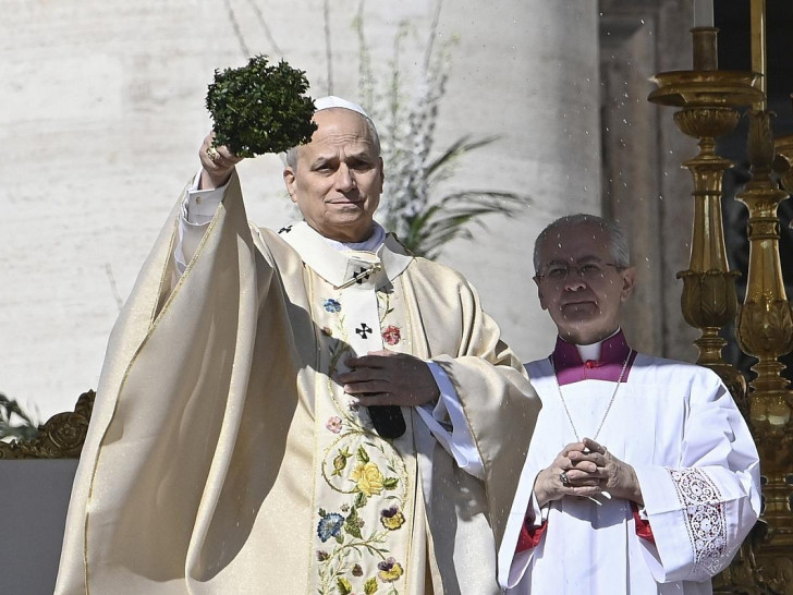 Papst Leo XIV. am 05.04.2026