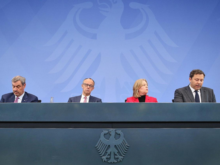 Pressekonferenz nach Koalitionsausschuss am 13.04.2026