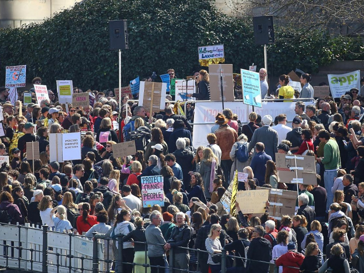 Demo gegen Kürzungen im Gesundheitswesen am 15.04.2026
