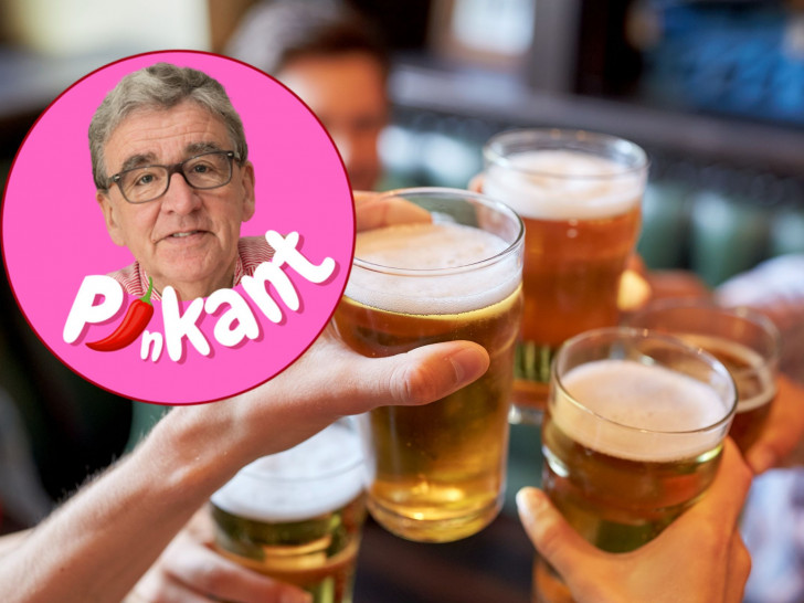 Haben sich einiges zu erzählen: Thomas Pink und seine Stammtischbrüder.