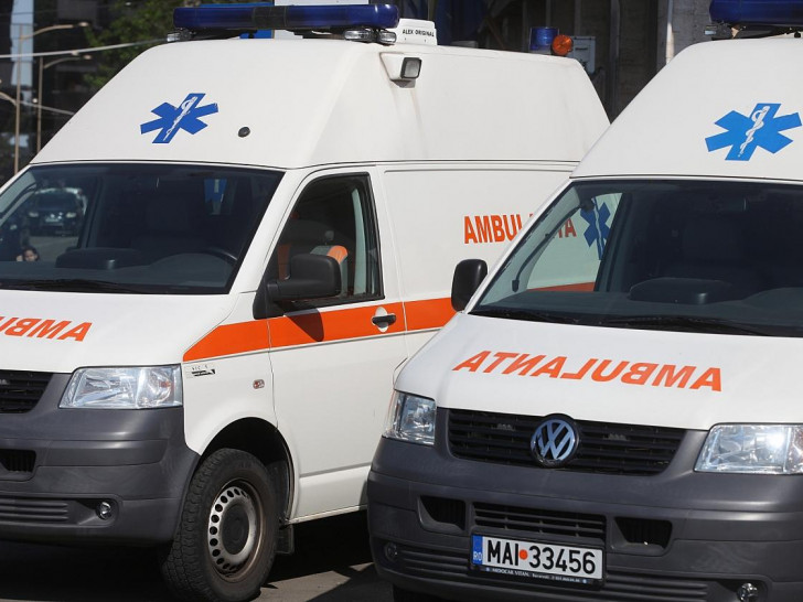 Rettungswagen in Rumänien (Archiv)