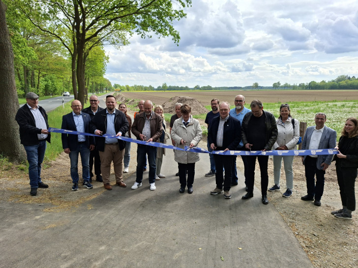 Der neue Radweg zwischen Päse und der B188 ist eröffnet.