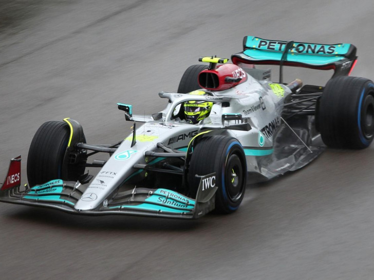 Formel-1-Wagen von Mercedes (Archiv)