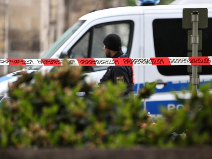 Polizeiabsperrung am 05.05.2026