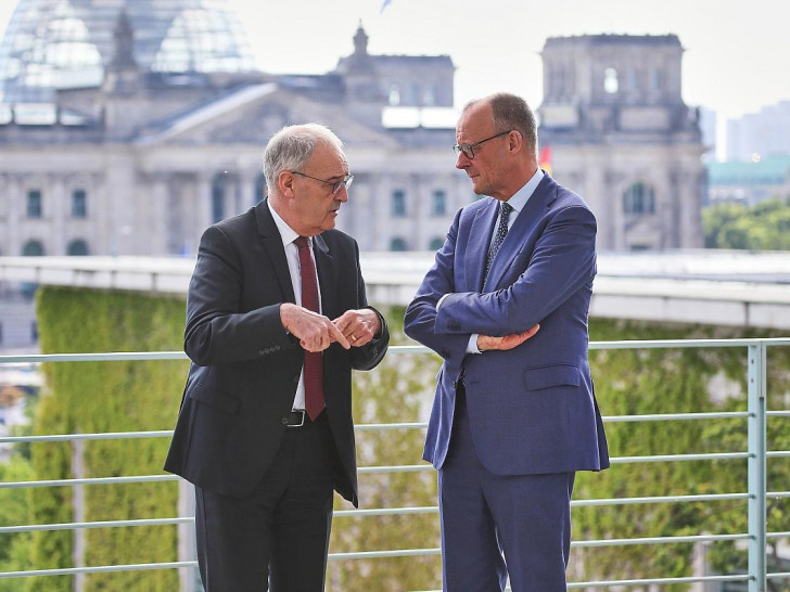 Guy Parmelin und Friedrich Merz am 19.05.2026