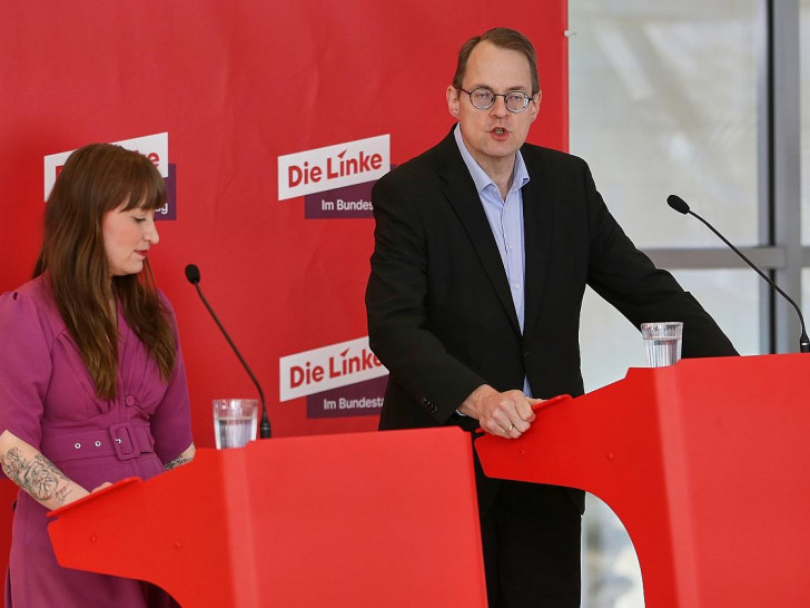 Heidi Reichinnek und Sören Pellmann (Archiv)