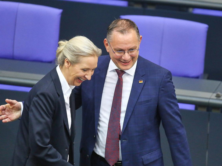 Alice Weidel und Tino Chrupalla (Archiv)