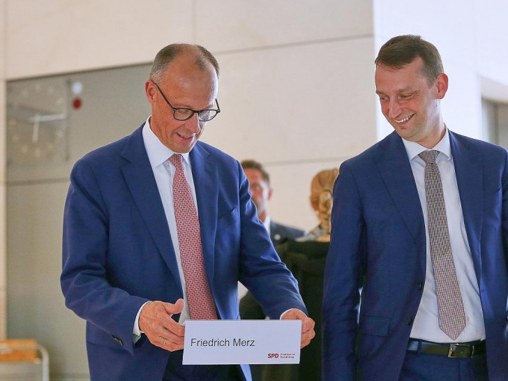 Friedrich Merz und Jacob Schrot (Archiv)