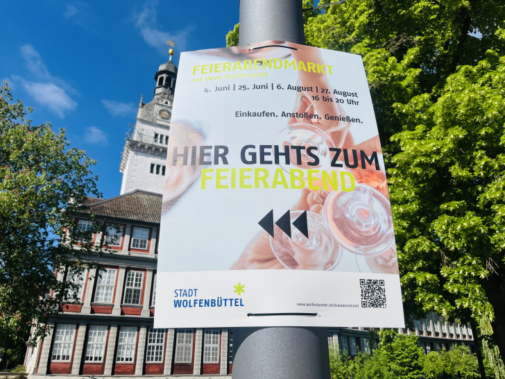 Nächste Woche findet wieder der Feierabendmarkt statt.