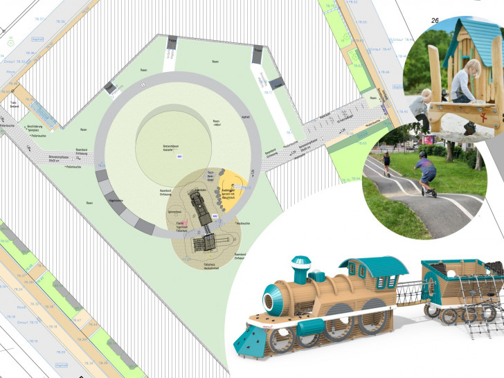 So soll der neue Spielplatz im Bebelhof aussehen.