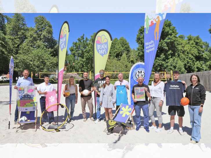 Sponsoren und Organisatoren freuen sich auch in diesem Jahr wieder auf die BeachDays.