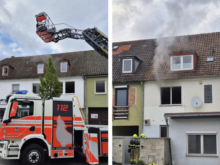 Am Sonntagmorgen wurde der Löschzug der Berufsfeuerwehr zu einer unklaren Rauchentwicklung mit Feuerschein in die Poststraße alarmiert.
