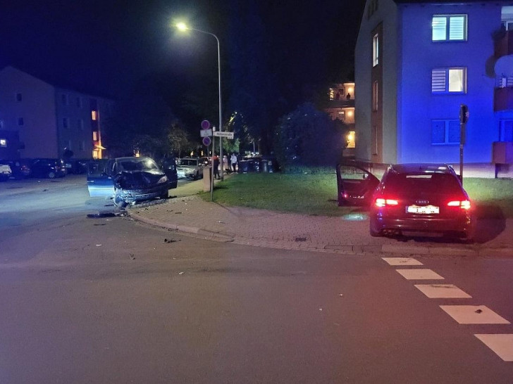 Unfallstelle Hüttenstraße (Archiv)