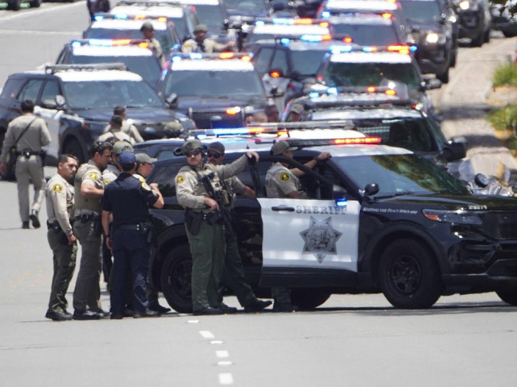 Polizei in San Diego am 18.05.2026