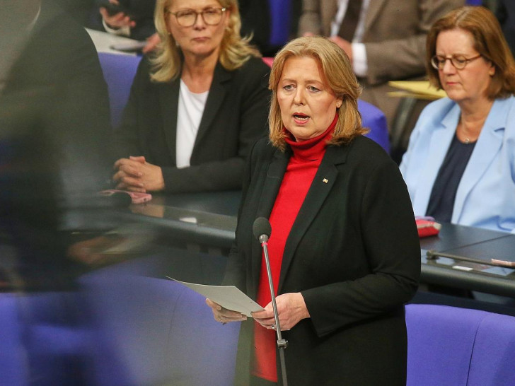 Bärbel Bas während der Regierungsbefragung am 6. Mai (Archiv)