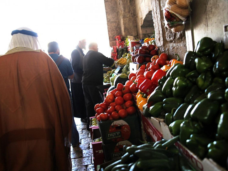 Muslime in Jerusalemer Altstadt (Archiv)