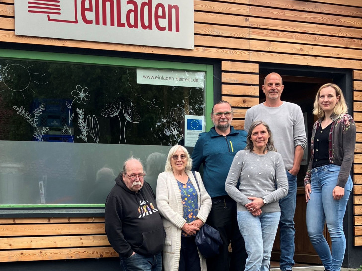 Mitglieder der Steuerungsgruppe: Helmut Dorfmann (v.li.), Ilsemarie Pahl, Markus Diedrich, Ulrike Siemens, Kai Hillebrecht und Josefine Reitmann (Gemeinde Cremlingen).