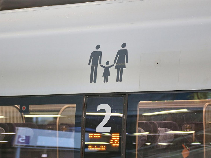Familienabteil bei der Deutschen Bahn (Archiv)