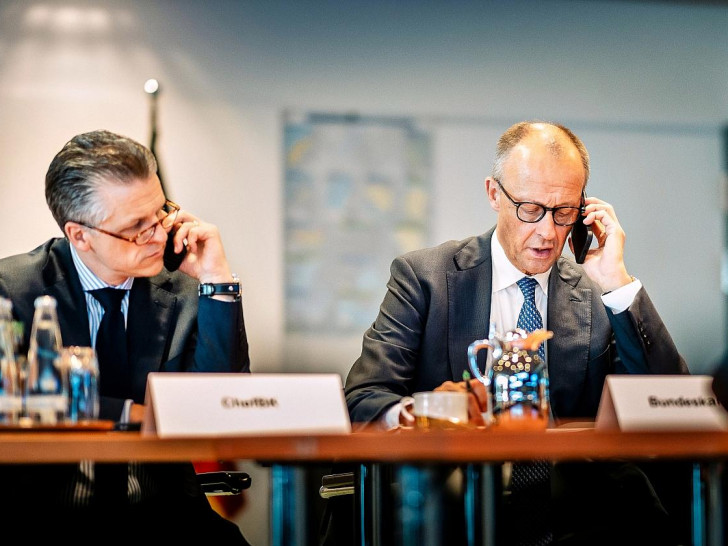 Frei und Merz bei der Übung am 20.05.2026