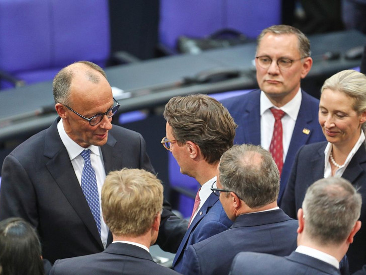 Friedrich Merz und Hendrik Wüst (Archiv)