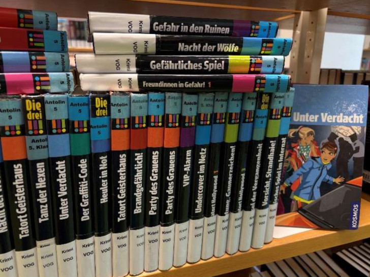 Die Stadtbibliothek hält eine große Auswahl an Titeln von Kirsten Vogel aus der Reihe "Die drei!!!" bereit. 