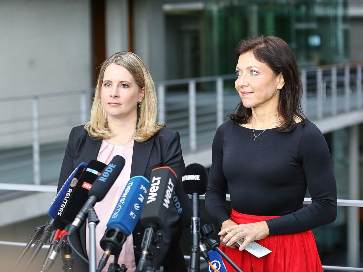 Verena Hubertz und Katherina Reiche am 13.05.2026